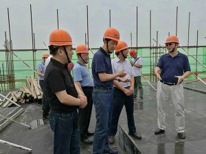 國(guó)家建設(shè)部有關(guān)領(lǐng)導(dǎo)對(duì)項(xiàng)目檢查指導(dǎo)